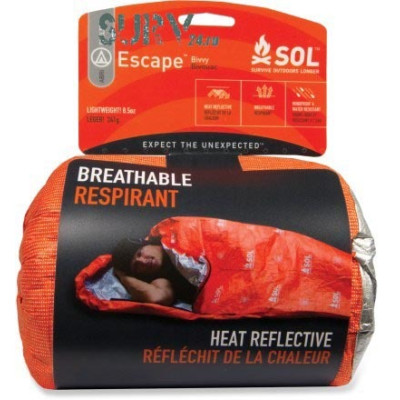 Дышаший термоспальник Sol Escape Bivvy (оранжевый)