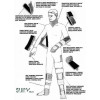 Универсальная складная шина Sam Splint (сине-оранжевая туристическая)