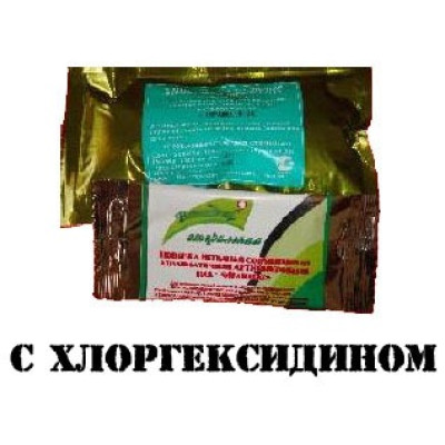 Повязка нетканая сорбционная с хлоргексидином (атравматичная антимикробная)
