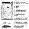 Тактическая кредитка выживальщика 11-в-1 - МИНИ версия (мультитул в форме кредитной карты)