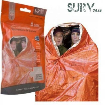 Термопокрывало для 2-х человек, Sol 2-person Blanket