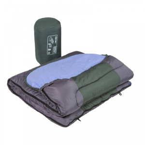 Спальный мешок Prival Camp bag плюс серый/зелёный
