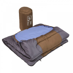 Спальный мешок Prival Camp bag плюс серый/коричневый