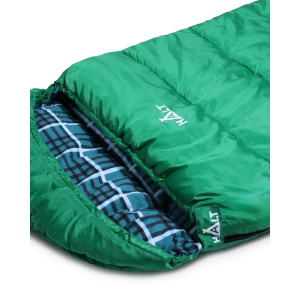 Спальный мешок PRIVAL Lair  зелёный, лев