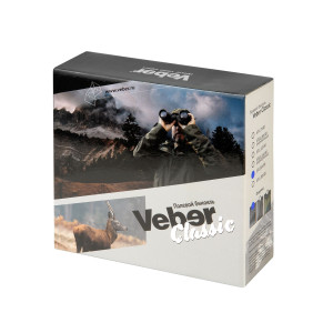 Бинокль Veber Classic БПЦ 16x50 VL черный, кожа