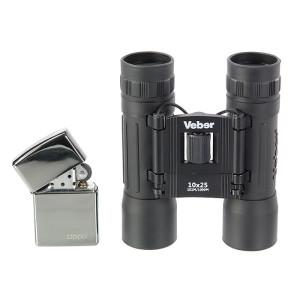 Бинокль Veber Sport БН 10x25 черный