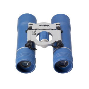 Бинокль Veber Sport new БН 10x25 синий/серебристый