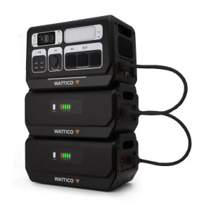 WATTICO HOME 2200 MAX NEW + 2шт. WATTICO HOME BATTERY MAX NEW