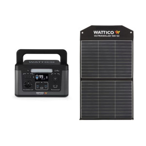 СОЛНЕЧНЫЙ ГЕНЕРАТОР WATTICO CAMP 600 LITE + ULTRASOLAR 100S2